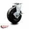 Service Caster 6 Inch Phenolic Swivel Caster with Roller Bearing and Brake SCC SCC-20S620-PHR-TLB - alternate 3